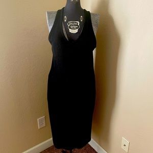 Black GAP bodycon dress